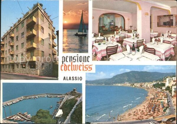 ALASSIO Savona Liguria IT Pension Edelweiss
