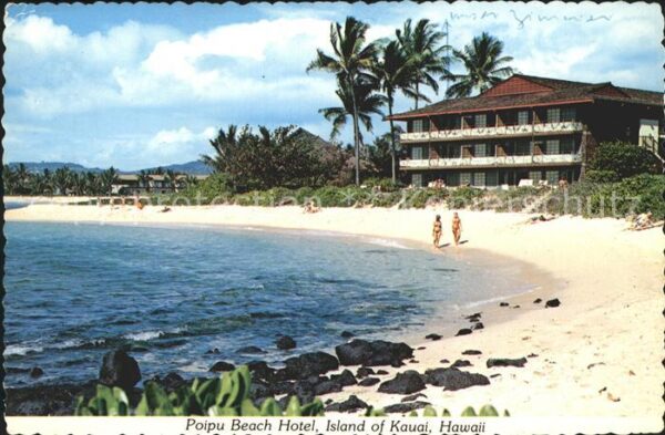 Hawaii US-State Poipu Beach Hotel Island of Kauai