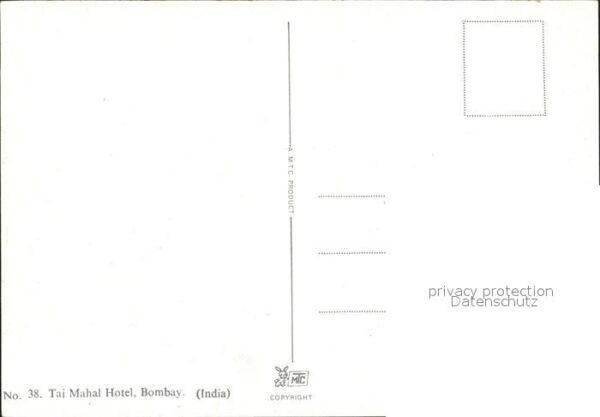 Bombay Mumbai Taj Mahal Hotel – Bild 2