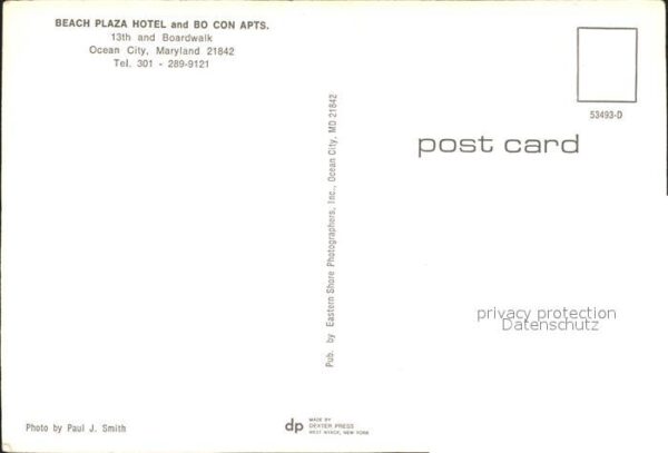 Ocean City Maryland Beach Plaza Hotel – Bild 2