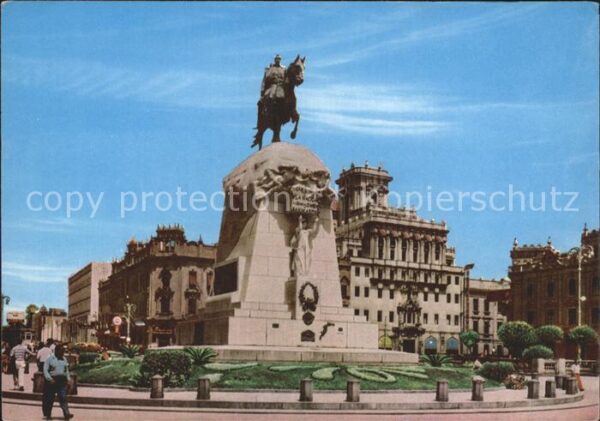 Lima Peru Plaza San Martin