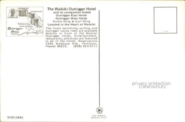 Waikiki The Four Outrigger Hotels – Bild 2