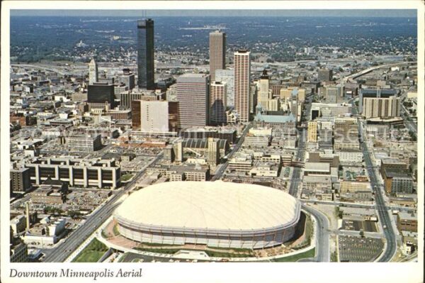 Minneapolis Minnesota Downtown Minneapolis Aerial