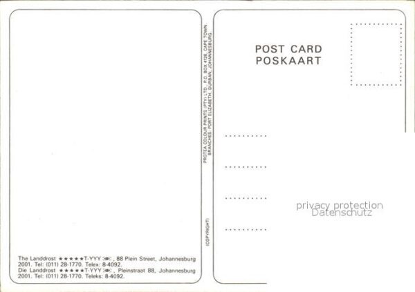 Johannesburg Gauteng Landdrost – Bild 2