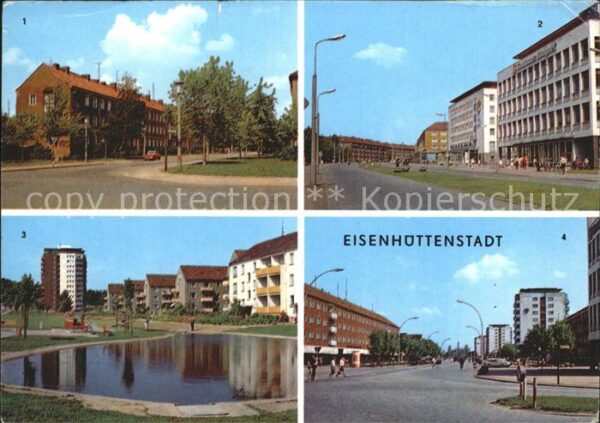 Eisenhuettenstadt Strasse der Republik Kaufhaus Magnet Ar