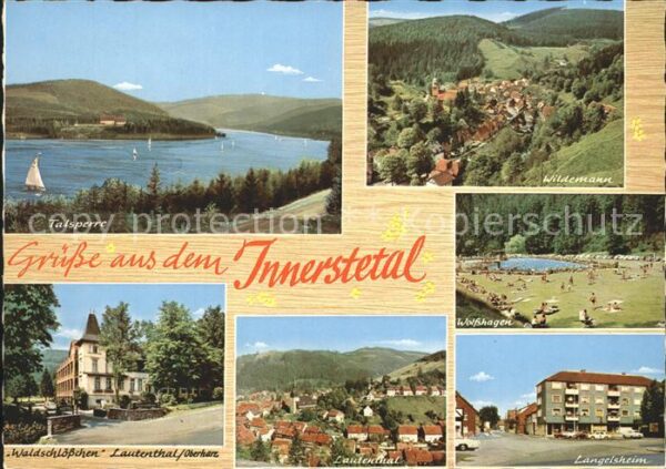 Innerstetalsperre Waldschlösschen Langelsheim Wolfshagen