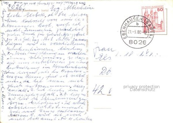 Ebenhausen Isartal Sanatorium – Bild 2
