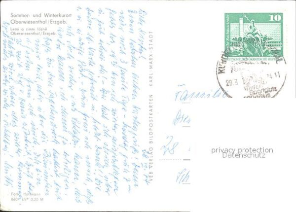 Oberwiesenthal Erzgebirge Seilbahn – Bild 2