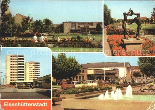 Eisenhuettenstadt Diehloer Strasse Leninallee Strasse der