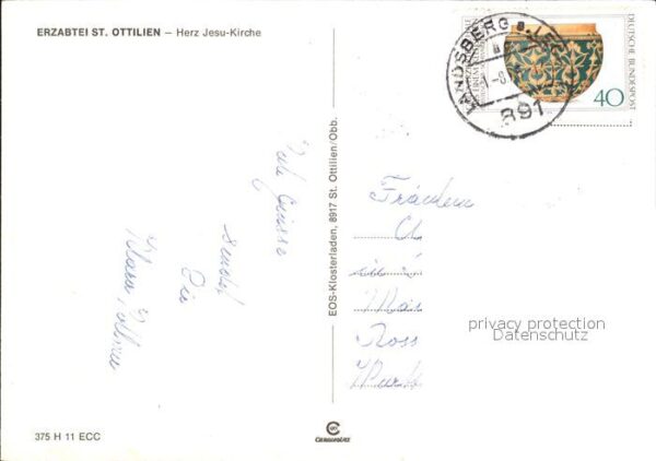 St Ottilien Eresing Erzabtei Herz- Jesu- Kirche – Bild 2