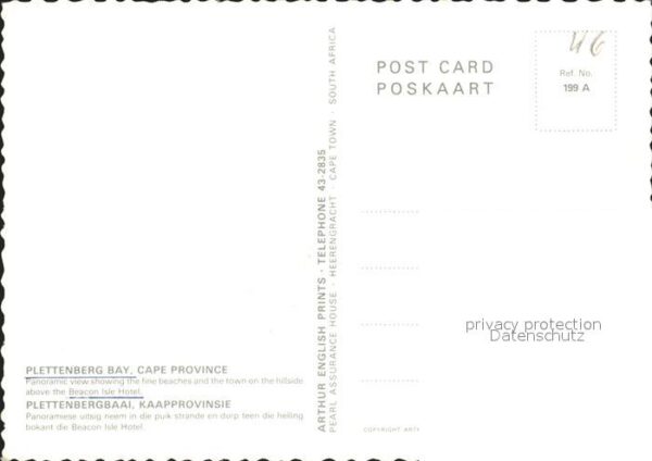 Plettenberg Bay Fliegeraufnahme – Bild 2