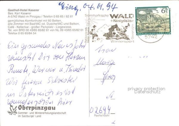 Pinzgau Hotel Kaserer – Bild 2