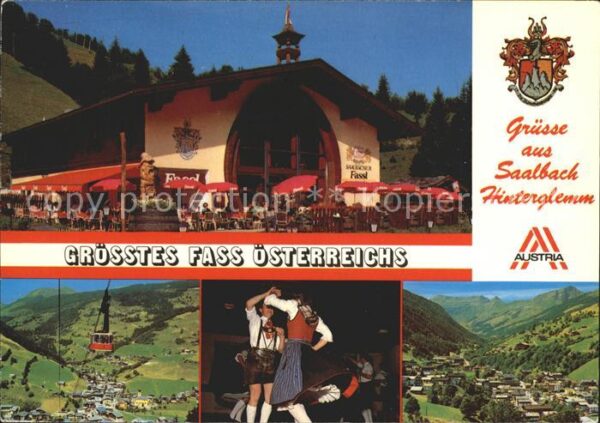 Saalbach-Hinterglemm Grosstes FassÖsterreichs