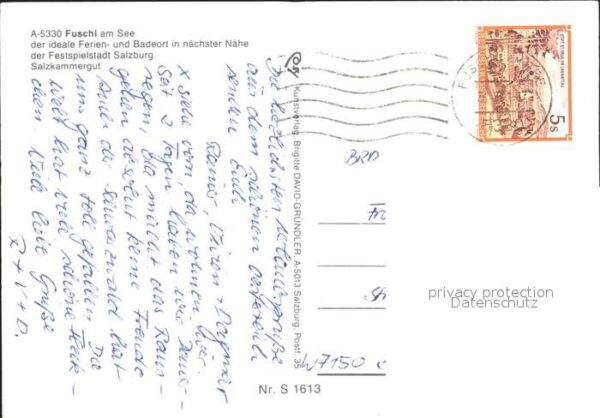 Fuschl See Salzkammergut Fliegeraufnahme – Bild 2