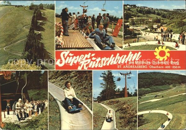St Andreasberg Harz Super- Rutschbahn
