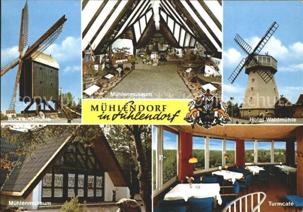 Muehlendorf Mühlenmuseum Hotel Waldmühle TurmCafe