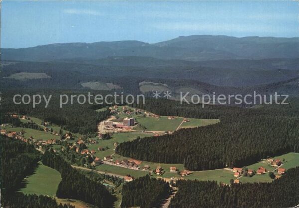 Kniebis Freudenstadt Fliegeraufnahme