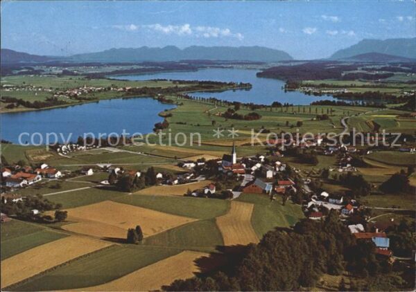 Taching See Waginger See Salzkammergutberge Untersb