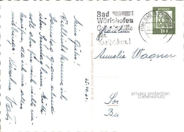 Woerishofen Bad Kneippstrasse Kneippdenkmal Kurhaus – Bild 2