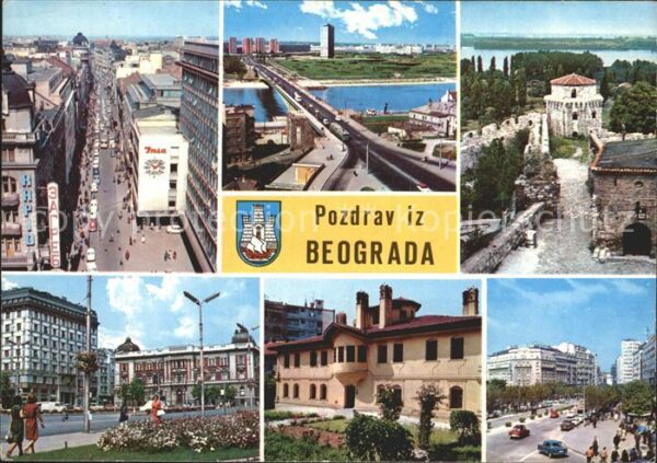 Beograd Belgrad Stadt Brücke