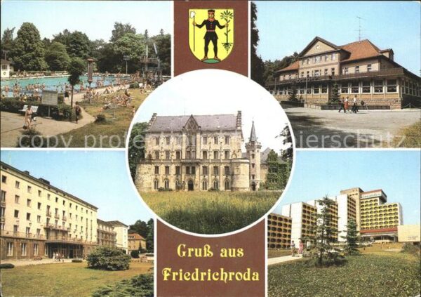Friedrichroda Schwimmbad Parkhotel FDGB- Erholungshei