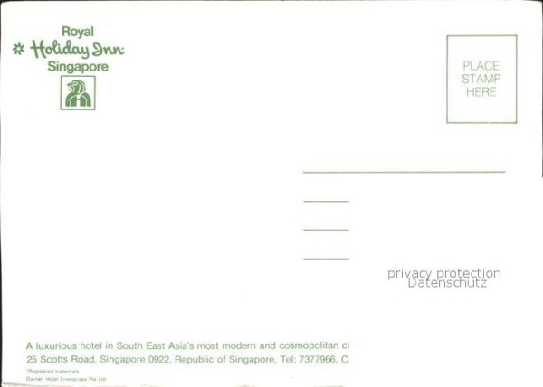 Singapore Royal Holiday Inn – Bild 2