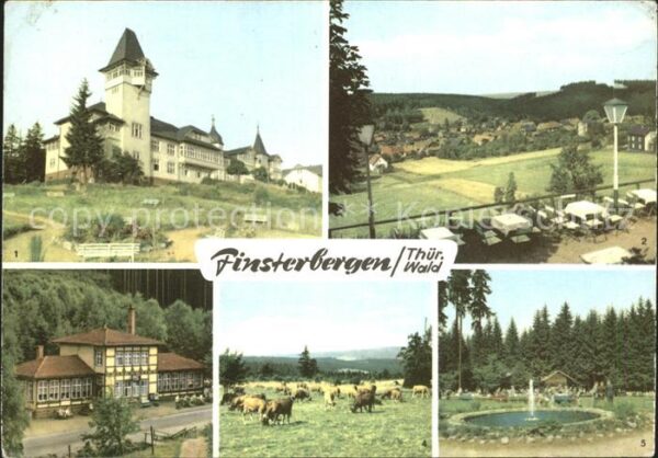 Finsterbergen Kurhaus Steigermühle Rennsteig Konzertp