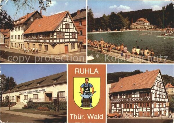 Ruhla Carl Gareis Strasse Waldbad Haus Fahrze