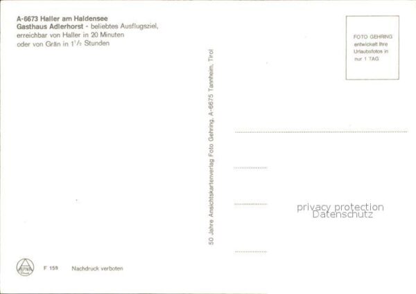Haller Tirol Gasthaus Adlerhorst Adler See – Bild 2