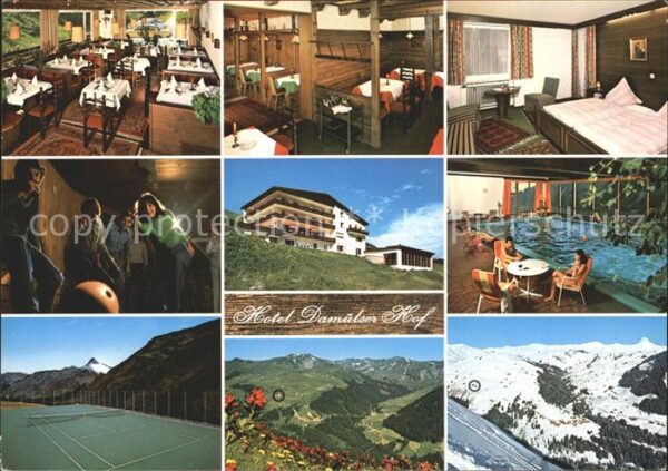 Damuels Vorarlberg Hotel Damülser Hof Bowling Hallenbad