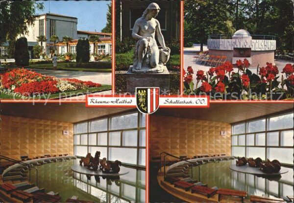 Bad Schallerbach Rheuma Heilbad Kurhaus Brunnenfigur Que