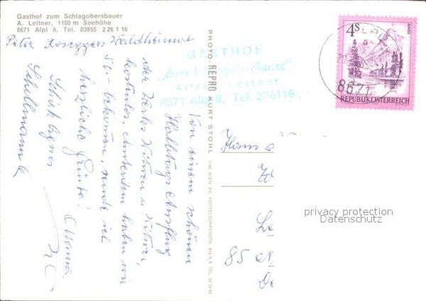 Alpl Gasthof Schlagobersbauer – Bild 2