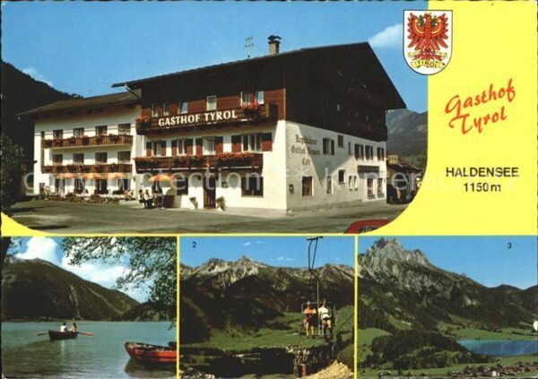 Haldensee Gasthof Tyrol Haldensee Doppelsesselbah