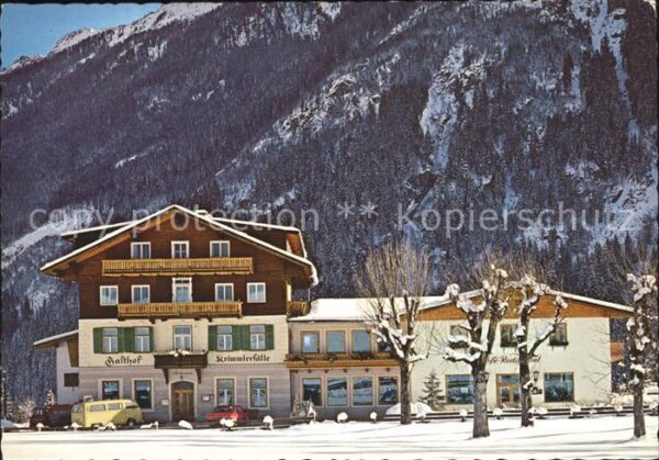 Krimml Gasthof Kirmmlerfälle