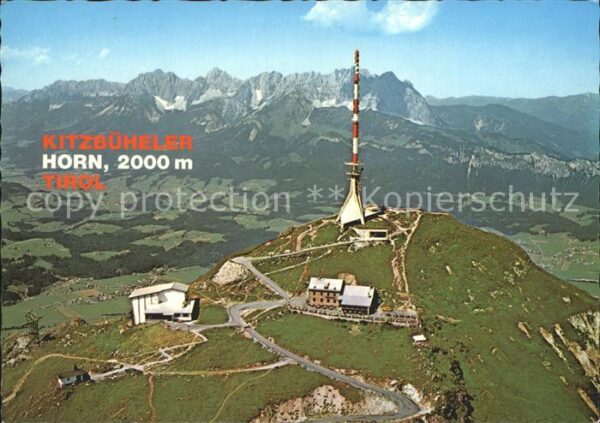 Kitzbuehel Tirol Kitzbüheler Horn Gipfelhaus Fliegeraufn