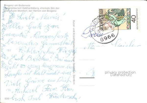 Bregenz Vorarlberg Bergrestaurant Gebhardsberg – Bild 2