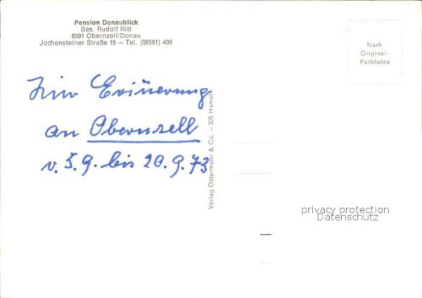 Obernzell Pension Donaublick – Bild 2