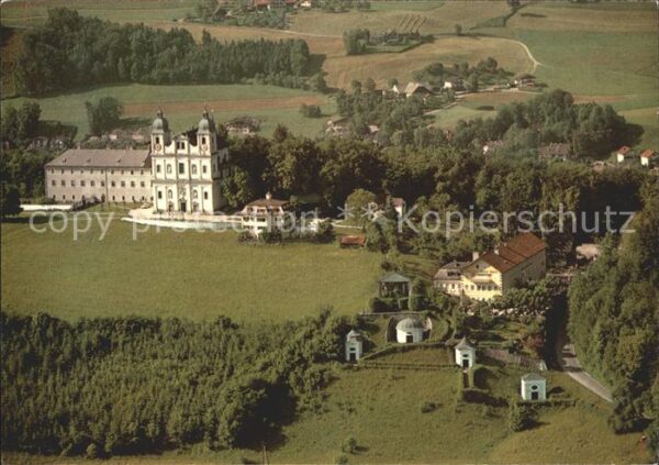 Salzburg Oesterreich Fliegeraufnahme Maria Plain
