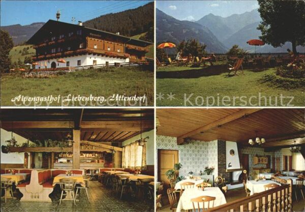 Uttendorf Salzburg Alpengasthof Liebenberg