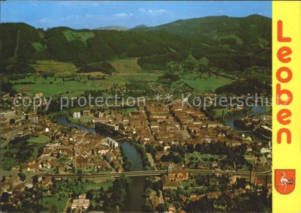 Leoben Fliegeraufnahme