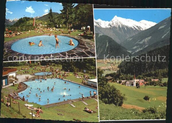 Finkenberg Tirol Freischwimmbad Mayrhofen Brandbergkolm