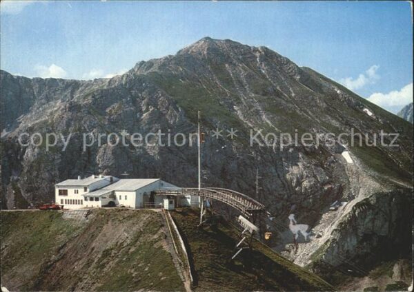 Riezlern Kleinwalsertal Vorarlberg Kanzelwandbahn Bergstation Hammerspitze