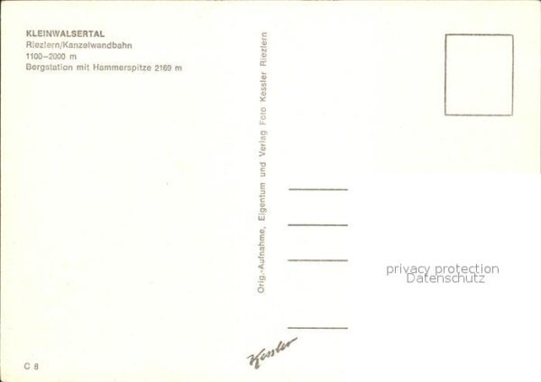 Riezlern Kleinwalsertal Vorarlberg Kanzelwandbahn Bergstation Hammerspitze – Bild 2