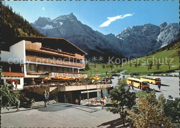 Hinterriss Tirol Alpengasthof Eng