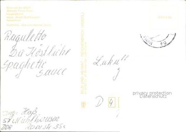 Muehlhausen Thueringen Wilhelm Pieck Platz Hospitalturm Hotel – Bild 2