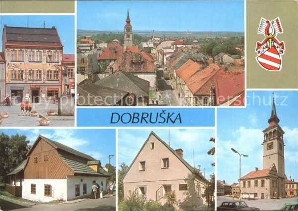 Dobruska Gutenfeld Kirche Stadtplatz