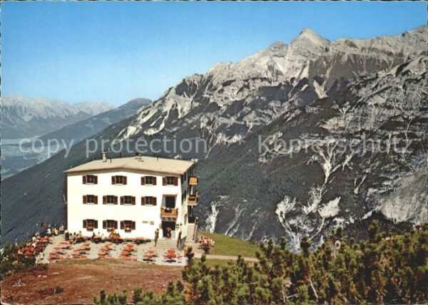 Elferhuette Karwendelgebirge Palscherkofel Serles P