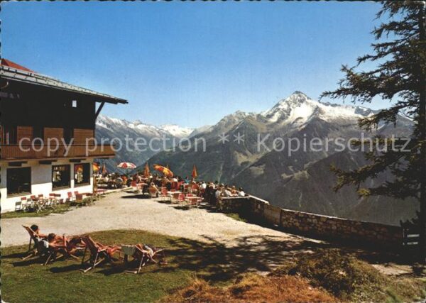 Gschoesswandhaus Bergstation Zillergrund Ahornspitze