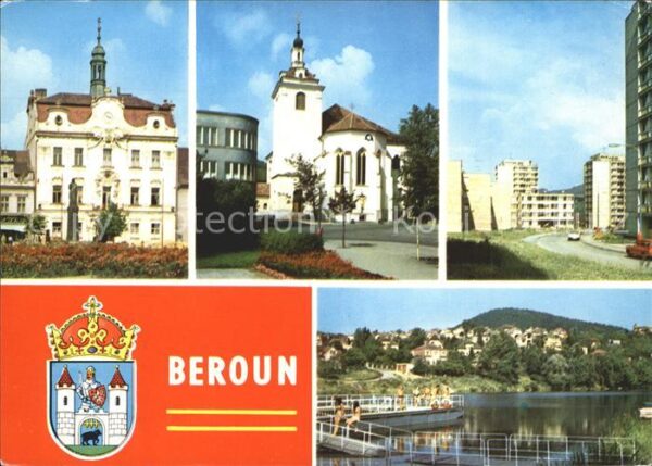 Beroun Radnice Kostel sv Jakuba Sidliste Hlink