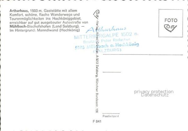Bischofshofen Arthurhaus Gaststätte – Bild 2